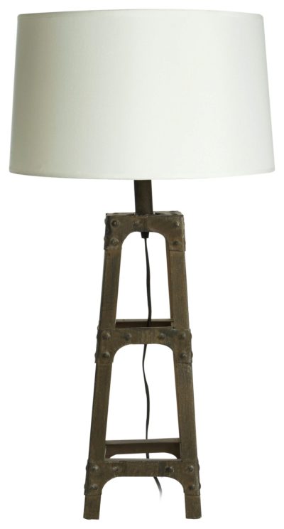 Metal Scaffold - Table Lamp - White